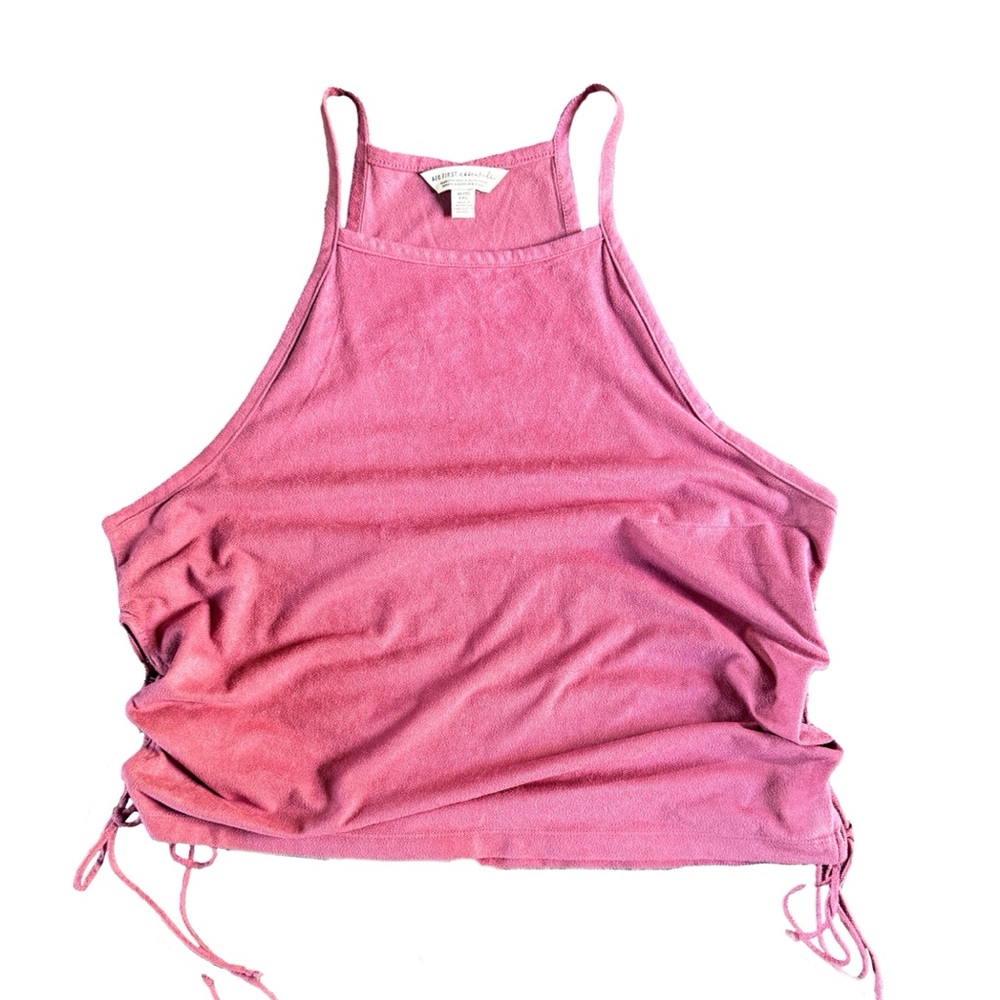 American Eagle Outfitters First Essentials Side Tie Tank Top
